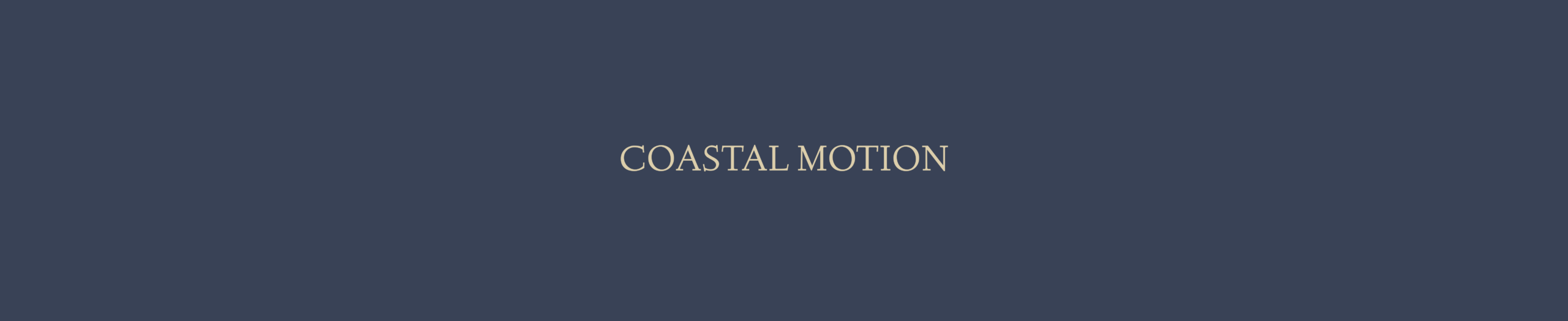 High-Level Design Conjecture | Coastal Motion
