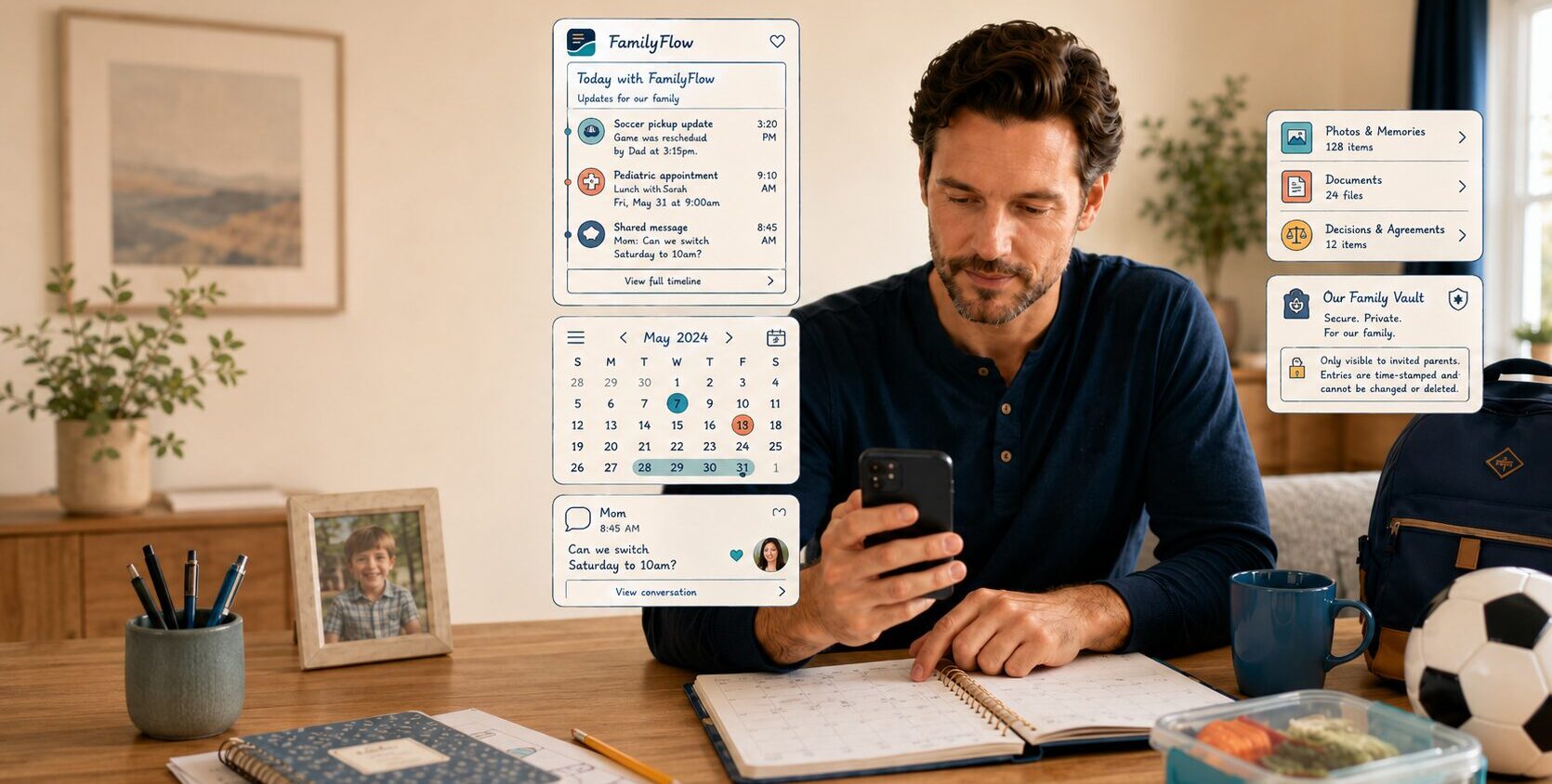Video Demonstration | FamilyFlow: A Co-Parenting Tool Built Around Real Life